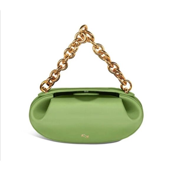 Yuzefi Dinner Roll Shoulder Bag with Gold hardware - Picture 2 of 12